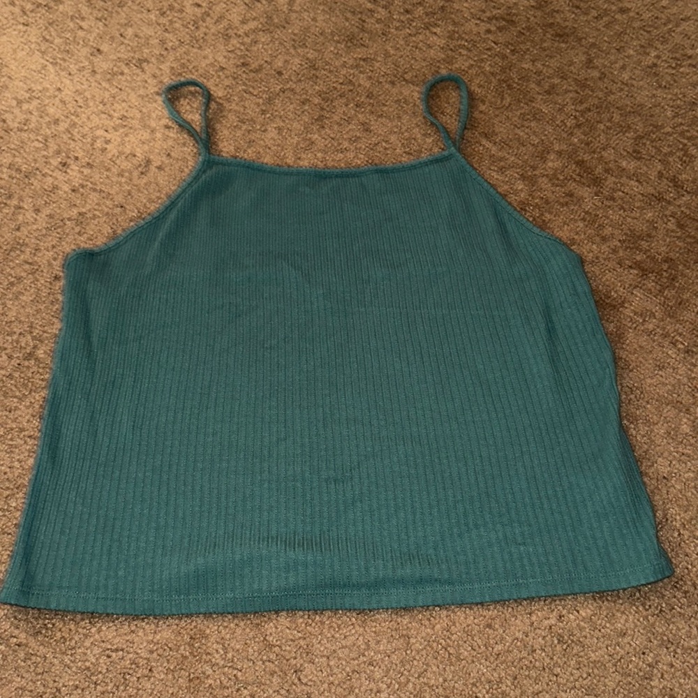 Green American Eagle Tank Top